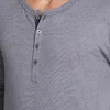 Schiesser Herren Schlafanzug lang anthrazit 98  ST Produktbild-Vorschau 7