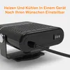 Tragbare 12V-Autoheizung 360° drehbar – 2-in-1 Heizen & Produktbild-Vorschau 3