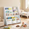 SONGMICS Kinderregal Bücherregal mit 4 Ebenen Sicher und Produktbild-Vorschau 2