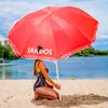 Parasol de plage pliable pour jardin, double, résistant aux Voir les images du produit 3