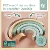 Bieco Motorikspielzeug Baby Regenbogen aus Holz | Produktbild-Vorschau 5