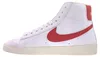 Nike Blazer Mid '77 Next Nature FZ3626-100 Blanc/Rouge Voir les images du produit 2