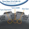 20x11.00-9 & 21x7.00-10 ATV-Quad-Reifen OBOR Kraken Produktbild-Vorschau 6