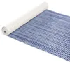 Badematte Anti-Rutsch-Matte Weichschaummatte Leinenoptik Badvorleger blau Breite 65 cm, Hauptbild in hoher Auflösung