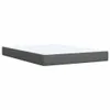 Boxspringbett mit Matratze Dunkelgrau 140x200 cm Stoff Produktbild-Vorschau 10