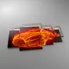 Bild auf Leinwand - Leinwandbild - Auto Flammen Räder - Produktbild-Vorschau 2