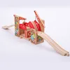 Bigjigs binari in legno doppio ponte elevatore Graffiti Anteprima dell’immagine prodotto 4