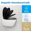 LOBENSWERK Toilettendeckel Schwarz Matt [Einfache Montage] Produktbild-Vorschau 4
