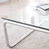 home24 Couchtisch - Glas / Metall - Chrom Produktbild-Vorschau 4