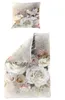 Bettwäsche Bierbaum Mako Satin 5325-90 Blumen grau altrosa Produktbild-Vorschau 2