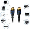 deleyCON HDMI 1,5m High Speed Kabel 2.0 mit Ethernet ARC 3D Produktbild-Vorschau 7
