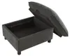 Sofa-Hocker mit verstecktem Stauraum, Chenille-Bezug, Produktbild-Vorschau 4