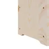 vidaXL Stojak na wino z górną półką 67,5x25x87 cm lite Podgląd zdjęcia produktu 9