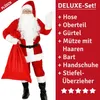 Foxxeo Premium Weihnachtsmann Kostüm für Herren - Größe Produktbild-Vorschau 3