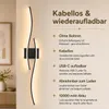 Lampada da parete LED moderna, dimmerabile, con luce bianca Anteprima dell’immagine prodotto 3