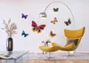 AG Design Wandstickers Schöne bunte Schmetterlinge, 65 x 85 Produktbild-Vorschau 3