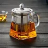 Teekanne Glas mit Siebeinsatz 550ml, Kleine Teekanne Glas Produktbild-Vorschau 3