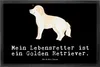 Mr. & Mrs. Panda Fussmatte Golden Retriever Lebensretter 50 Produktbild-Vorschau 1