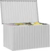 vidaXL Zahradní box šedý 171x99x93 cm Náhled obrázku produktu 3