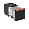 A pull-out trash bin system with two compartments. Anteprima dell’immagine prodotto