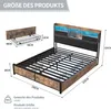 Fortuna Lai Doppelbett Metallbett 140x200cm mit Lattenrost, Produktbild-Vorschau 4
