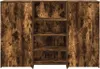 Empfangstheke Räuchereiche 155x50x103,5 cm Holzwerkstoff Produktbild-Vorschau 5