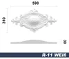 Marbet Design Stuckrosette aus EPS Styropor, weiß - Produktbild-Vorschau 2