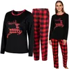 Damen Weihnachts-Pyjama HEYO Baumwolle Schlafanzug Set Produktbild-Vorschau 1