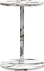 A standalone image of a round side table with a marble-like pattern. Produktbild-Vorschau