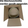 2 m Aluminium Natur 0,8 Lochblech Lüftungsband Vogelschutz Produktbild-Vorschau 2