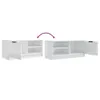 TV-Schrank Hochglanz-Weiß 80x35x36,5 cm Holzwerkstoff Produktbild-Vorschau 8