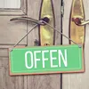 Offen oder Geschlossen Wendeschild mit Kordel Schild Produktbild-Vorschau 4