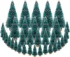 35 Stück Künstlicher Weihnachtsbaum, Mini Grün Tannenbaum, Produktbild-Vorschau 1