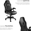 Chaise gamer TYSON - noir Voir les images du produit 3