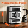 15L Heißluftfritteuse & Ofen, 2 Zonen, 8L Körbe + 7L Produktbild-Vorschau 8