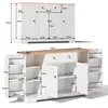 MODFU  Sideboard ,Kommode,Beistellschrank Küchenschrank mit Produktbild-Vorschau 8