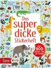 Das superdicke Stickerheft - Tiere Produktbild-Vorschau 1