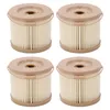 Four identical fuel filter water separator kits are arranged in a 2x2 grid on a white background. Podgląd zdjęcia produktu