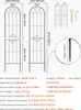 VEVOR Treillis, 220 x 52,5 cm, lot de 4, support métallique Voir les images du produit 7