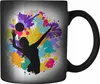 Trendation - Volleyball Geschenk Farbwechsel Zauber-Tasse Produktbild-Vorschau 1