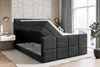ALTDECOR Boxspringbett mit Fußteil, 2 Matratzen und Topper Produktbild-Vorschau 3