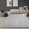 Teppich Wohnzimmer Modern Stil Glänzend Beige Grau Produktbild-Vorschau 2