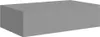 vidaXL Wandregal mit Schublade Grau 40x23,5x10 cm MDF Produktbild-Vorschau 10