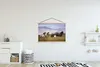 MuchoWow® Textilposter Pferde - Gras - Berge 120x80 cm mit Produktbild-Vorschau 2