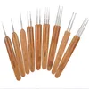9Pcs Dreadlock Häkeln Haken Set Einzel Doppel 3 Bambus Produktbild-Vorschau 5