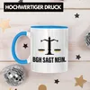 Trendation - Jura Geschenk Tasse mit Spruch für Jurist Produktbild-Vorschau 3