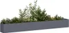 vidaXL Kvetináč antracit 360x40x40 cm Oceľ valcovaná za Náhľad obrázku produktu 1