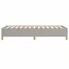 The Living Store Bettgestell Hellgrau 80x200 cm Stoff Produktbild-Vorschau 5