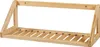 A wooden shelf against a white background. Produktbild-Vorschau