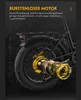 Nakxus 20F213 Damen und Herren E-Bike Klapprad Pedelec mit Produktbild-Vorschau 3